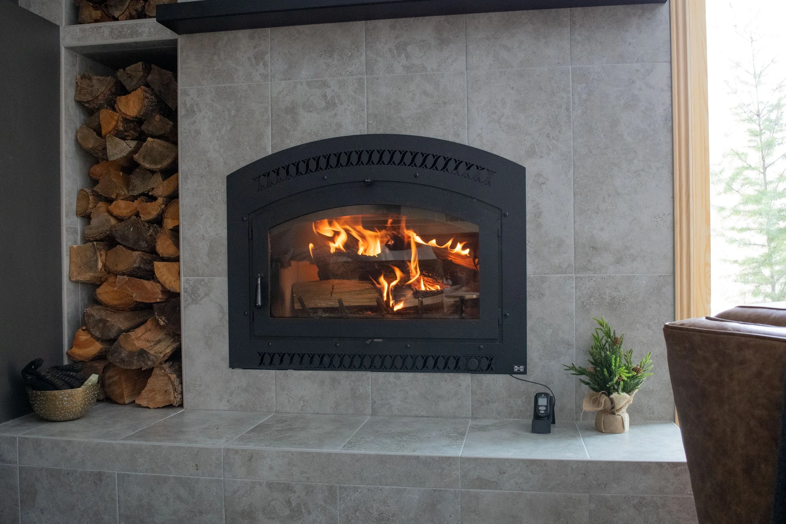 FireplaceX 44 Elite — Wood Fireplace